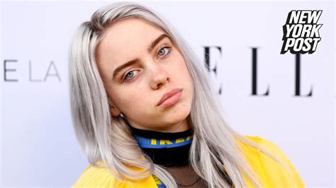 billie eilish leaked boobs|Billie Eilish undressing in video: Youve never seen my body